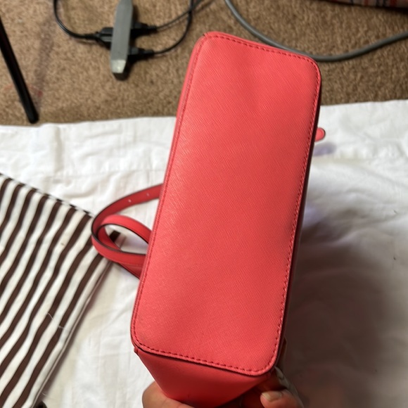 Henri bendel women backpack  with dust bag pink leather used - Picture 14 of 16